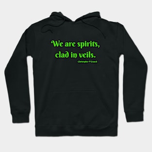 We are spirits, clad in veils Hoodie